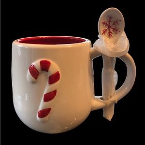 Merry Makers Candy Cane mug & spoon set